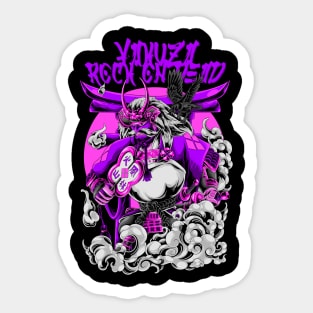 YAKUZA ROCK N DEAD Sticker